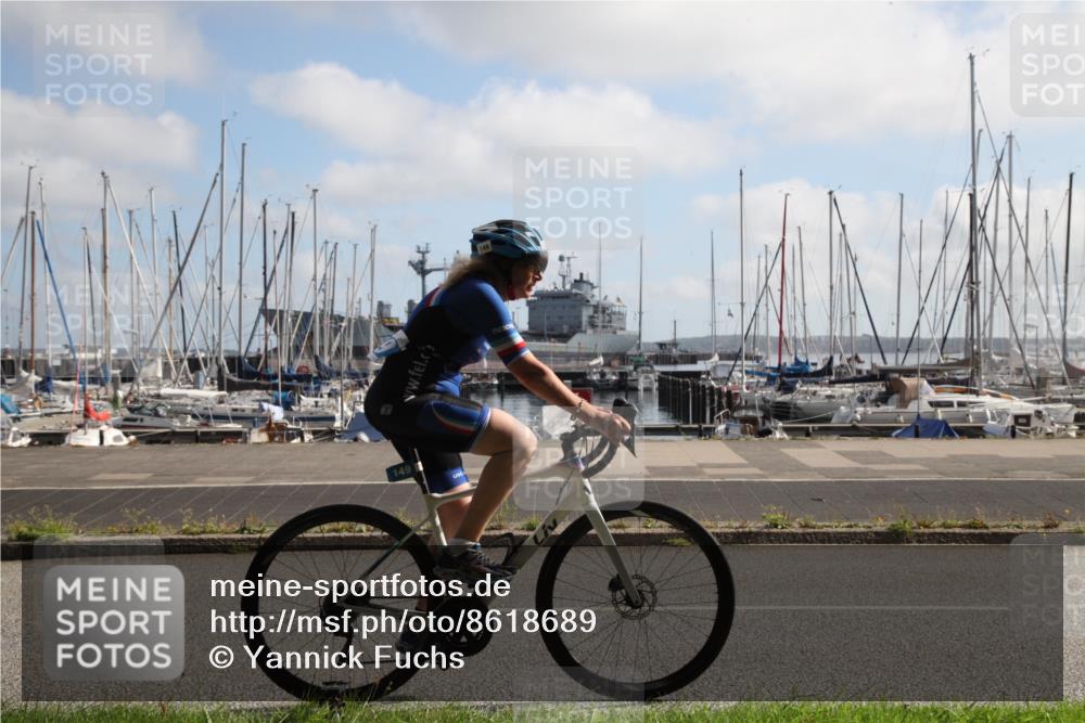 17.08.2025 - KN Förde Triathlon 2025 Yannick Fuchs http://msf.ph/oto/8618689 17.08.2025 10:05:40 Radfahren 149 meine-sportfotos.de