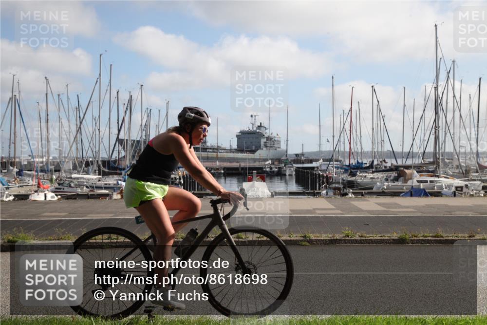 17.08.2025 - KN Förde Triathlon 2025 Yannick Fuchs http://msf.ph/oto/8618698 17.08.2025 10:05:50 Radfahren 160, 172, 207, 210 meine-sportfotos.de
