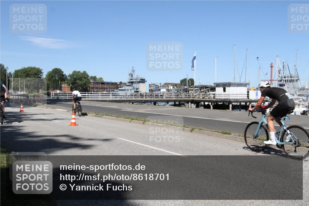 17.08.2025 - KN Förde Triathlon 2025 Yannick Fuchs http://msf.ph/oto/8618701 17.08.2025 13:06:49 Radfahren 407, 413, 415, 417, 422, 426, 498, 507 meine-sportfotos.de