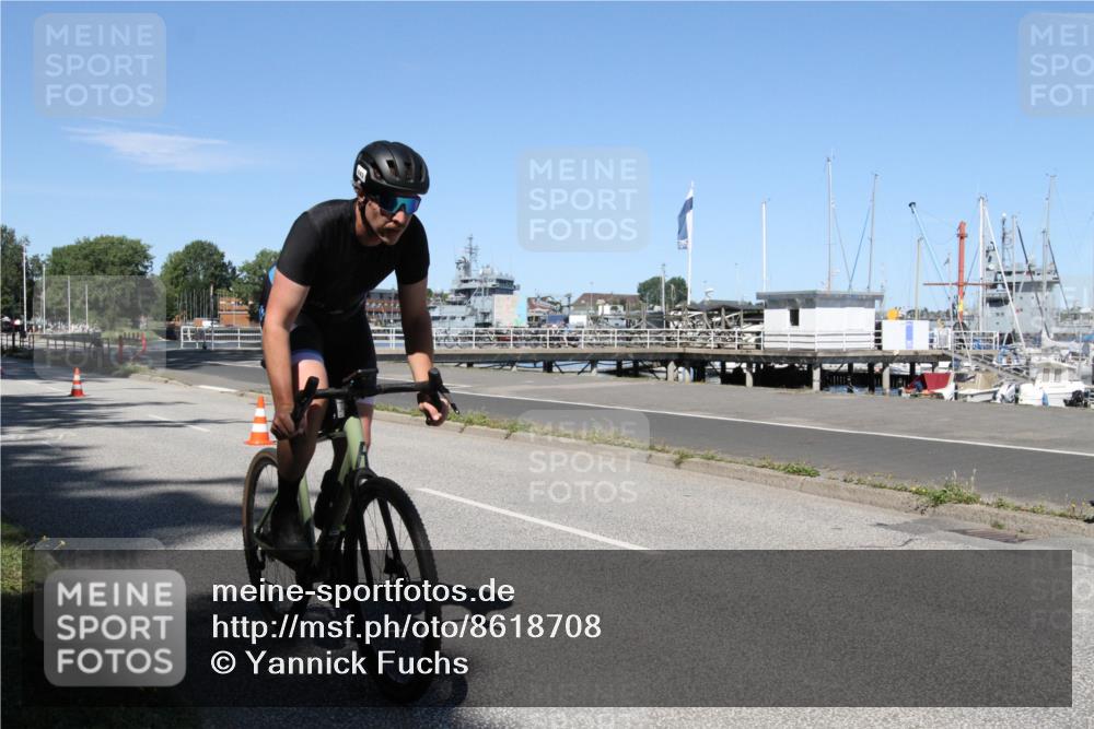 17.08.2025 - KN Förde Triathlon 2025 Yannick Fuchs http://msf.ph/oto/8618708 17.08.2025 13:07:02 Radfahren 443, 532 meine-sportfotos.de