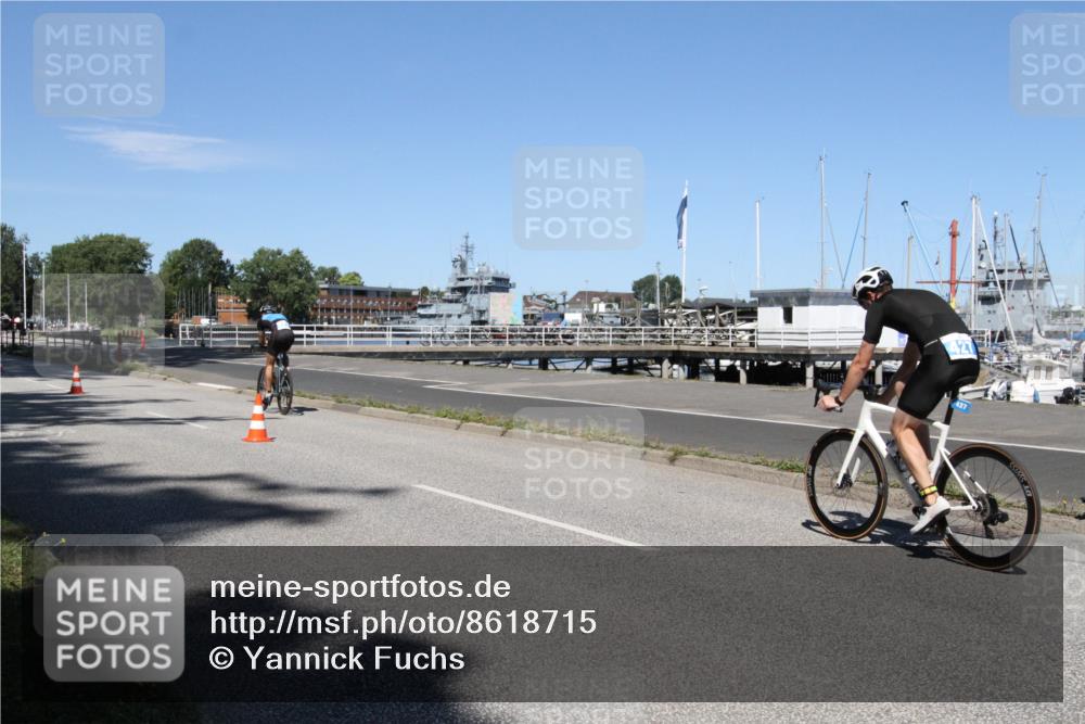 17.08.2025 - KN Förde Triathlon 2025 Yannick Fuchs http://msf.ph/oto/8618715 17.08.2025 13:07:10 Radfahren 427, 443, 459, 501, 532 meine-sportfotos.de