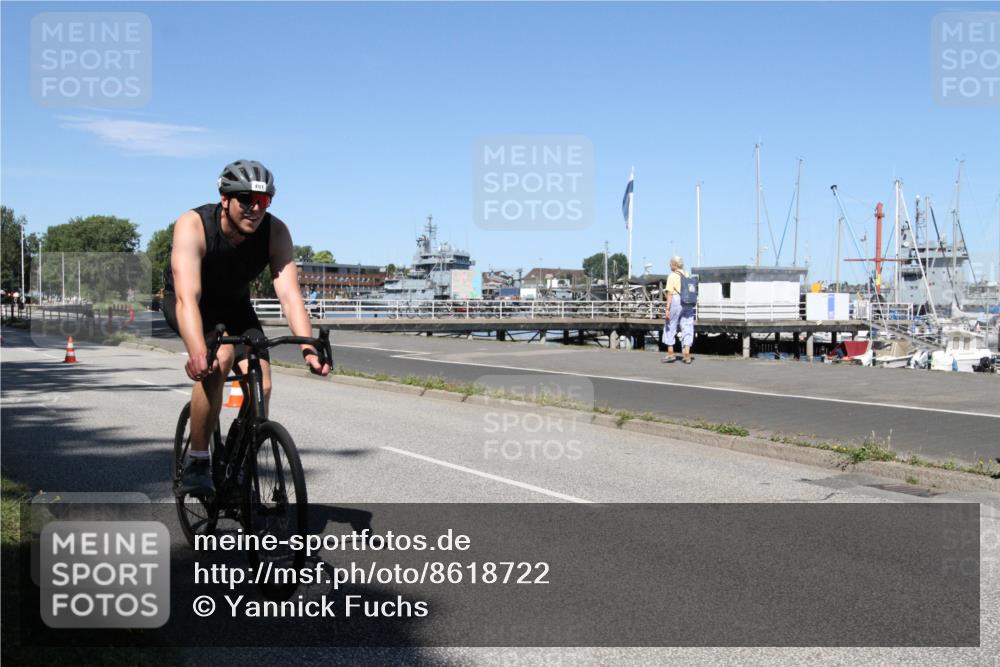 17.08.2025 - KN Förde Triathlon 2025 Yannick Fuchs http://msf.ph/oto/8618722 17.08.2025 13:07:17 Radfahren 459, 462, 479, 491, 501 meine-sportfotos.de