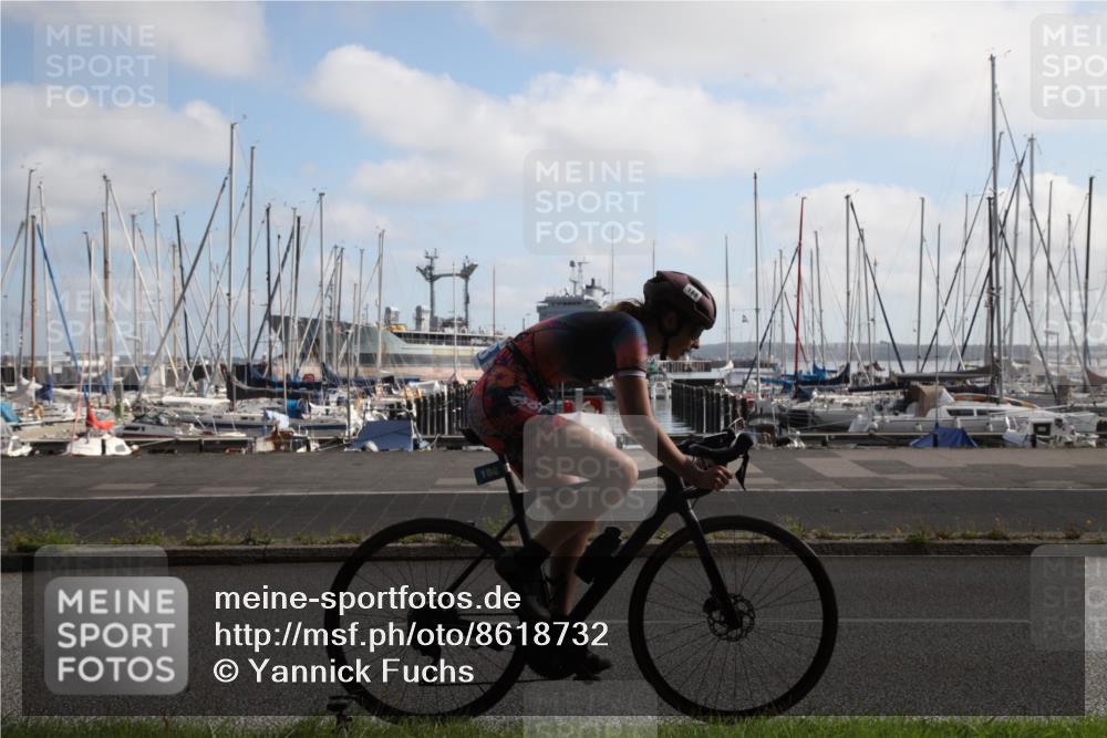 17.08.2025 - KN Förde Triathlon 2025 Yannick Fuchs http://msf.ph/oto/8618732 17.08.2025 10:06:22 Radfahren 188, 230 meine-sportfotos.de