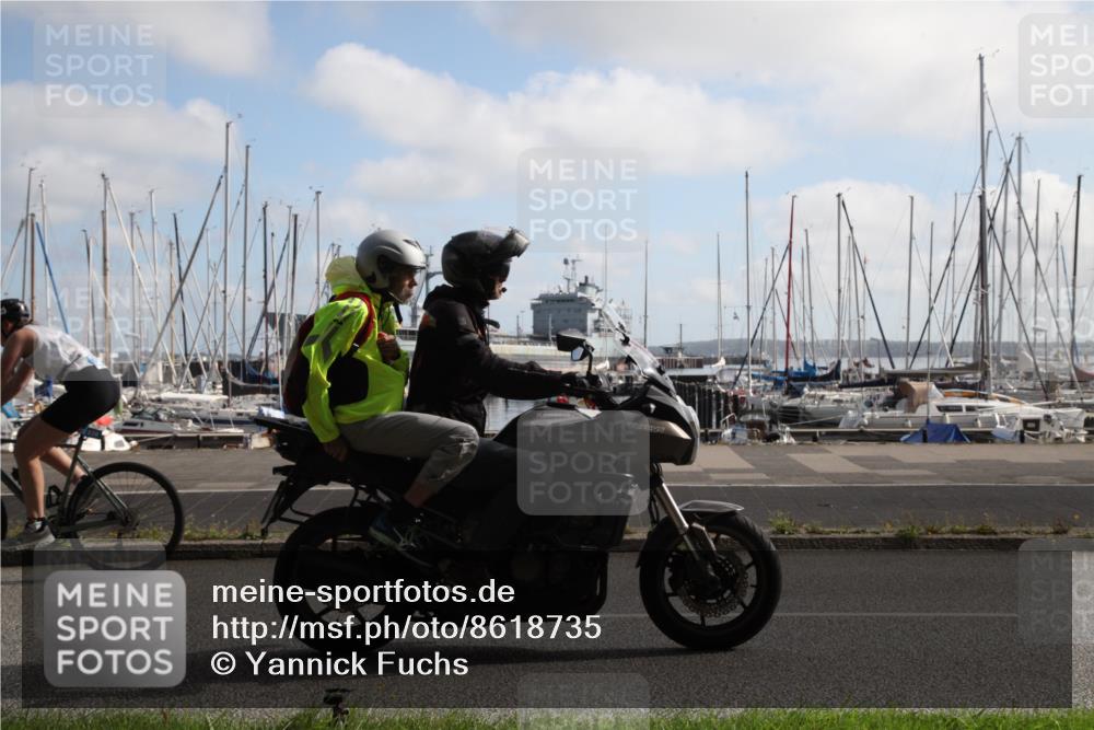 17.08.2025 - KN Förde Triathlon 2025 Yannick Fuchs http://msf.ph/oto/8618735 17.08.2025 10:06:27 Radfahren 184, 188, 230 meine-sportfotos.de