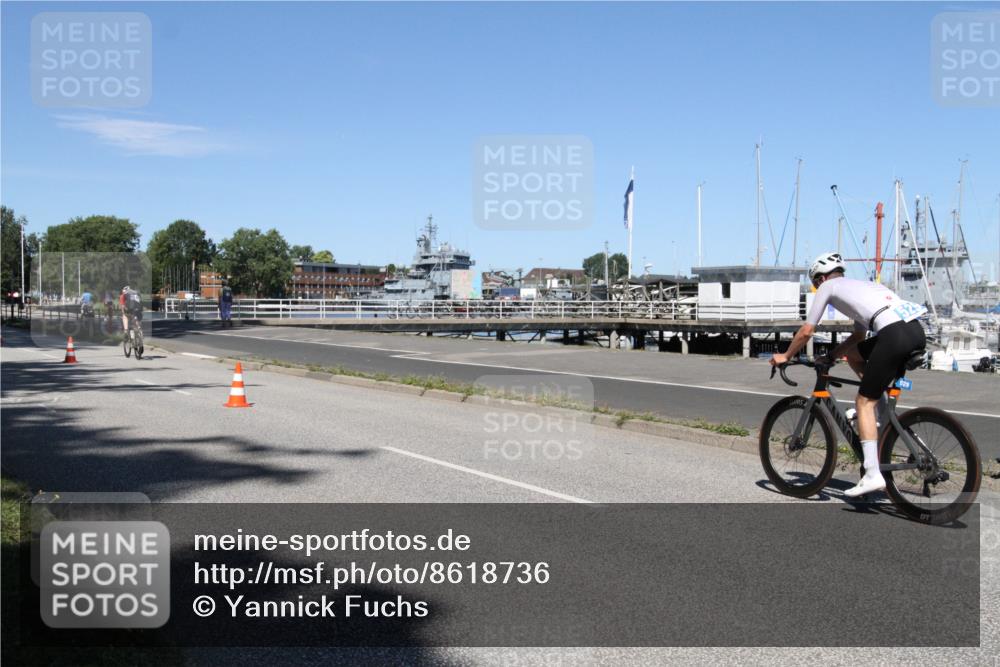 17.08.2025 - KN Förde Triathlon 2025 Yannick Fuchs http://msf.ph/oto/8618736 17.08.2025 13:07:34 Radfahren 403, 466, 480, 529 meine-sportfotos.de