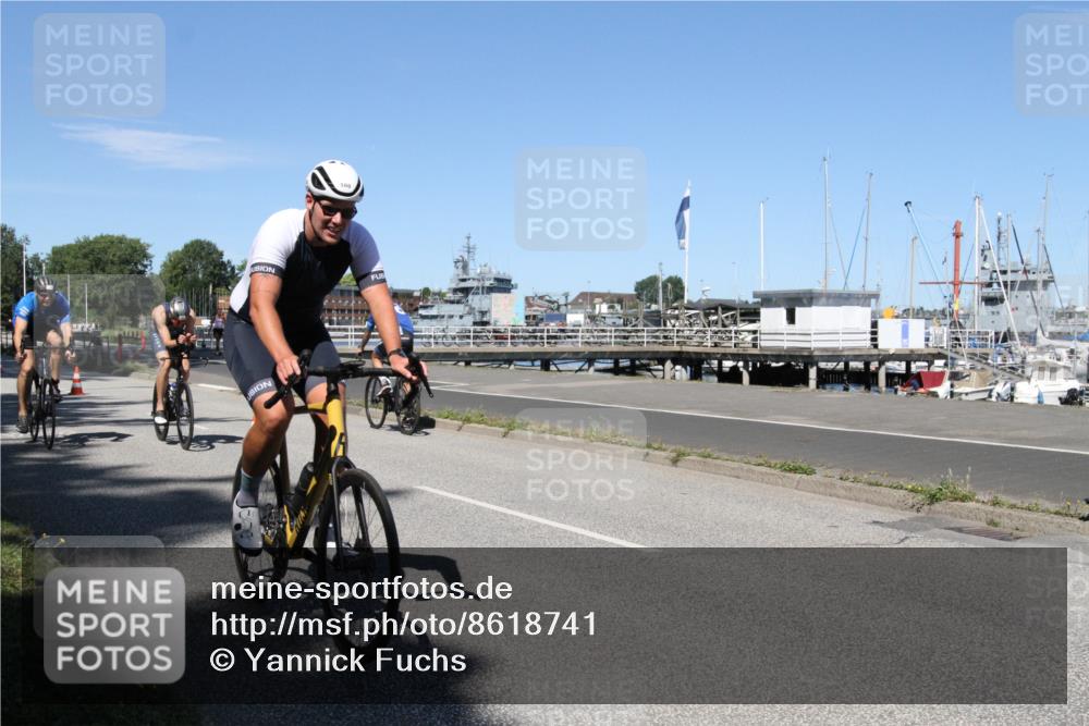 17.08.2025 - KN Förde Triathlon 2025 Yannick Fuchs http://msf.ph/oto/8618741 17.08.2025 13:07:41 Radfahren 408, 421, 455, 480, 487, 500, 548 meine-sportfotos.de