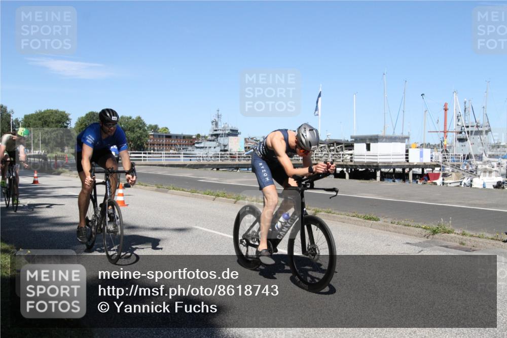 17.08.2025 - KN Förde Triathlon 2025 Yannick Fuchs http://msf.ph/oto/8618743 17.08.2025 13:07:42 Radfahren 408, 421, 455, 480, 487, 500, 548 meine-sportfotos.de