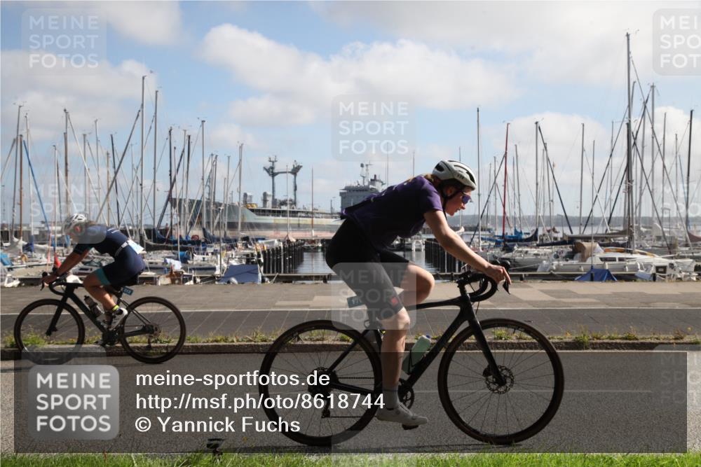 17.08.2025 - KN Förde Triathlon 2025 Yannick Fuchs http://msf.ph/oto/8618744 17.08.2025 10:06:37 Radfahren 170, 182, 184, 212 meine-sportfotos.de