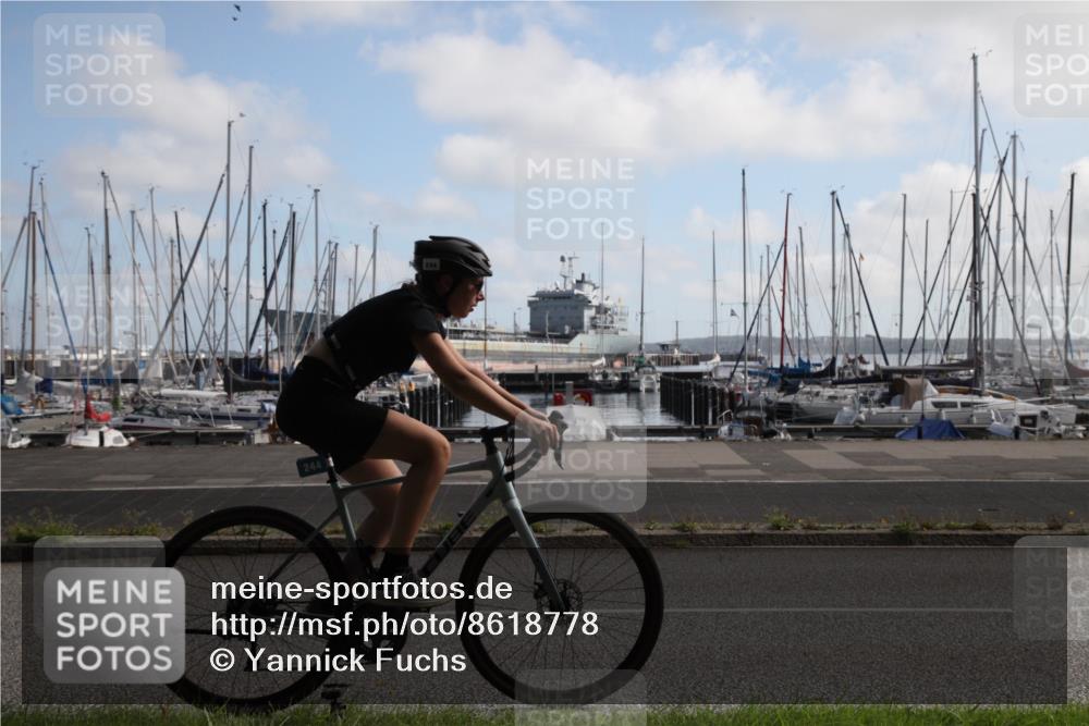 17.08.2025 - KN Förde Triathlon 2025 Yannick Fuchs http://msf.ph/oto/8618778 17.08.2025 10:08:12 Radfahren 167, 174, 219, 244 meine-sportfotos.de