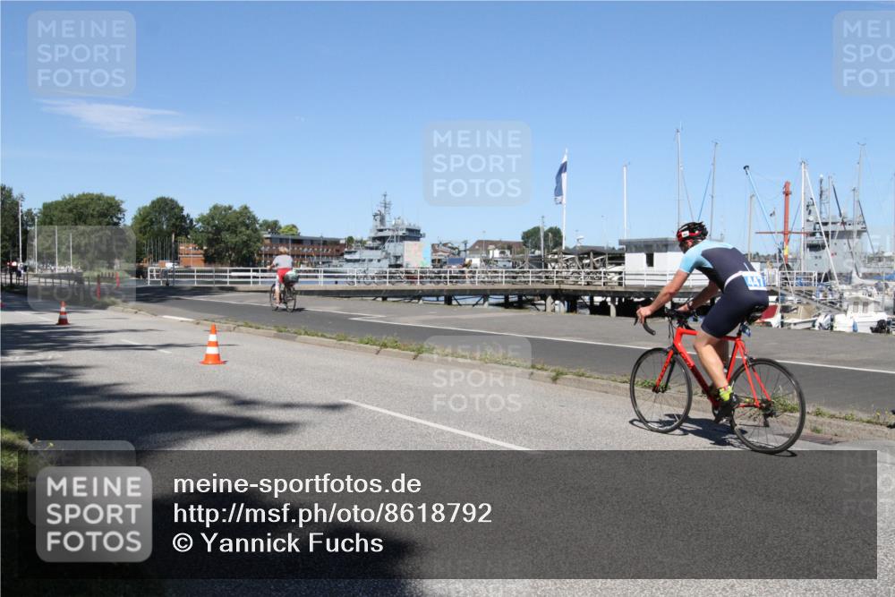 17.08.2025 - KN Förde Triathlon 2025 Yannick Fuchs http://msf.ph/oto/8618792 17.08.2025 13:08:35 Radfahren 447 meine-sportfotos.de