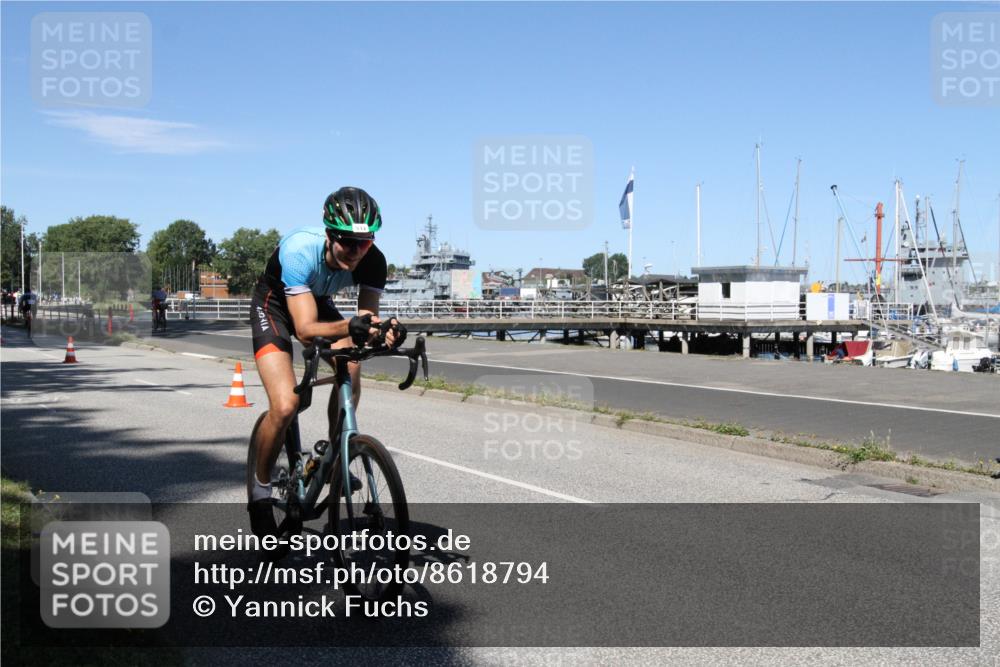 17.08.2025 - KN Förde Triathlon 2025 Yannick Fuchs http://msf.ph/oto/8618794 17.08.2025 13:08:38 Radfahren 427, 447, 532 meine-sportfotos.de