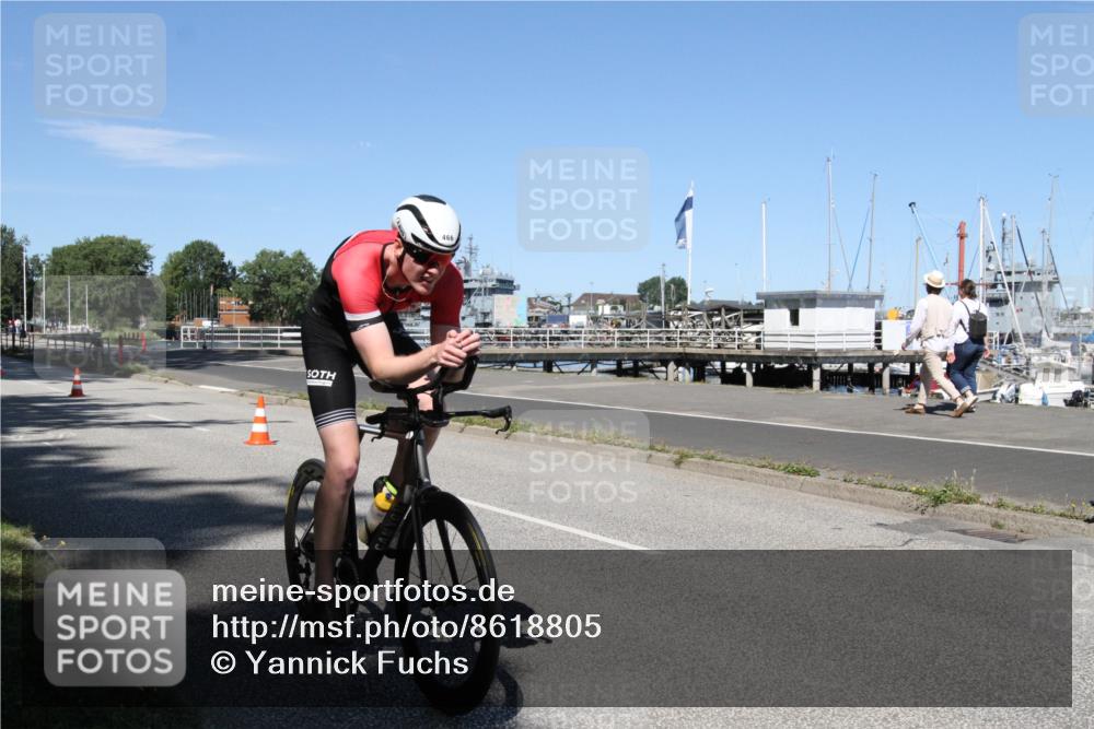 17.08.2025 - KN Förde Triathlon 2025 Yannick Fuchs http://msf.ph/oto/8618805 17.08.2025 13:08:54 Radfahren 424, 433, 438, 442, 466 meine-sportfotos.de