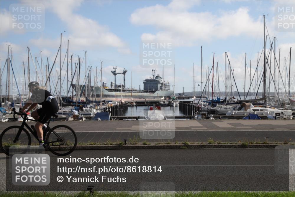 17.08.2025 - KN Förde Triathlon 2025 Yannick Fuchs http://msf.ph/oto/8618814 17.08.2025 10:10:03 Radfahren 245 meine-sportfotos.de