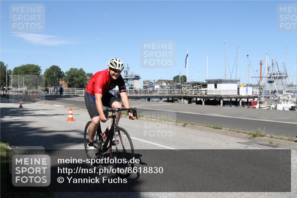 17.08.2025 - KN Förde Triathlon 2025 Yannick Fuchs http://msf.ph/oto/8618830 17.08.2025 13:09:29 Radfahren 397, 480 meine-sportfotos.de