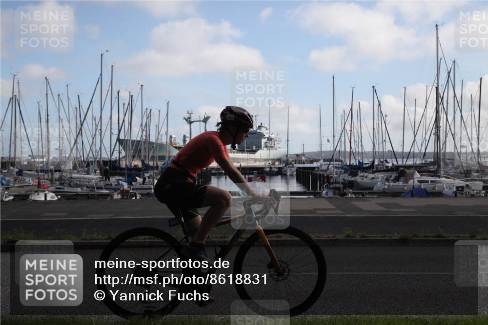 17.08.2025 - KN Förde Triathlon 2025 Yannick Fuchs http://msf.ph/oto/8618831 17.08.2025 10:12:00 Radfahren 225 meine-sportfotos.de