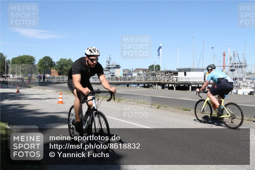 17.08.2025 - KN Förde Triathlon 2025 Yannick Fuchs http://msf.ph/oto/8618832 17.08.2025 13:09:36 Radfahren 397, 456, 496, 519 meine-sportfotos.de