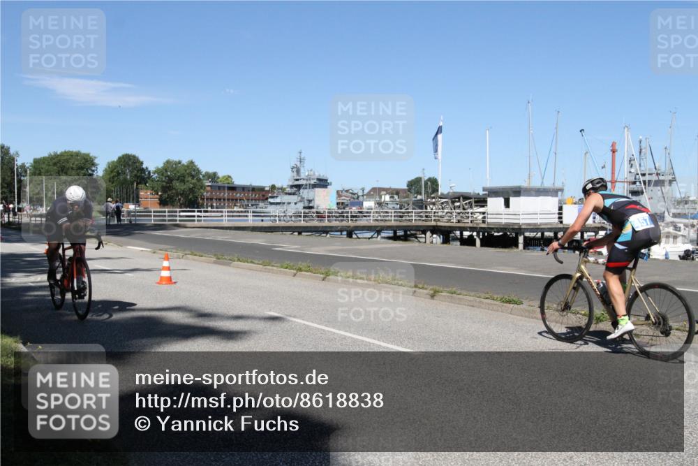 17.08.2025 - KN Förde Triathlon 2025 Yannick Fuchs http://msf.ph/oto/8618838 17.08.2025 13:09:44 Radfahren 431, 441, 457, 496, 526 meine-sportfotos.de