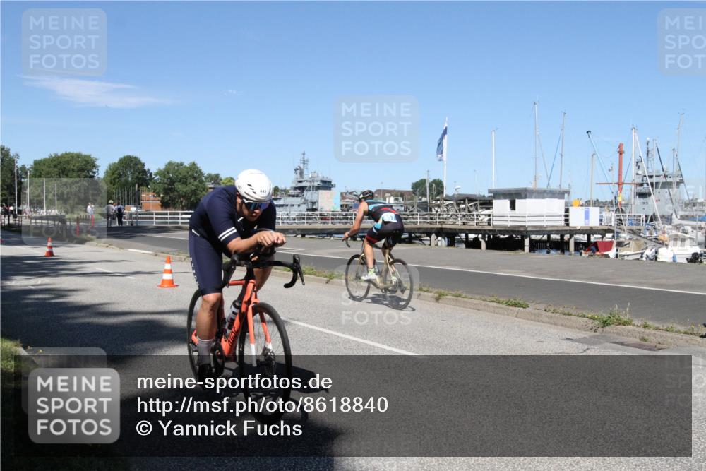 17.08.2025 - KN Förde Triathlon 2025 Yannick Fuchs http://msf.ph/oto/8618840 17.08.2025 13:09:44 Radfahren 431, 441, 457, 496, 526 meine-sportfotos.de