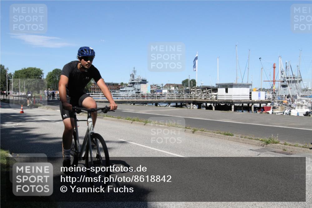17.08.2025 - KN Förde Triathlon 2025 Yannick Fuchs http://msf.ph/oto/8618842 17.08.2025 13:09:47 Radfahren 431, 441, 457, 526 meine-sportfotos.de