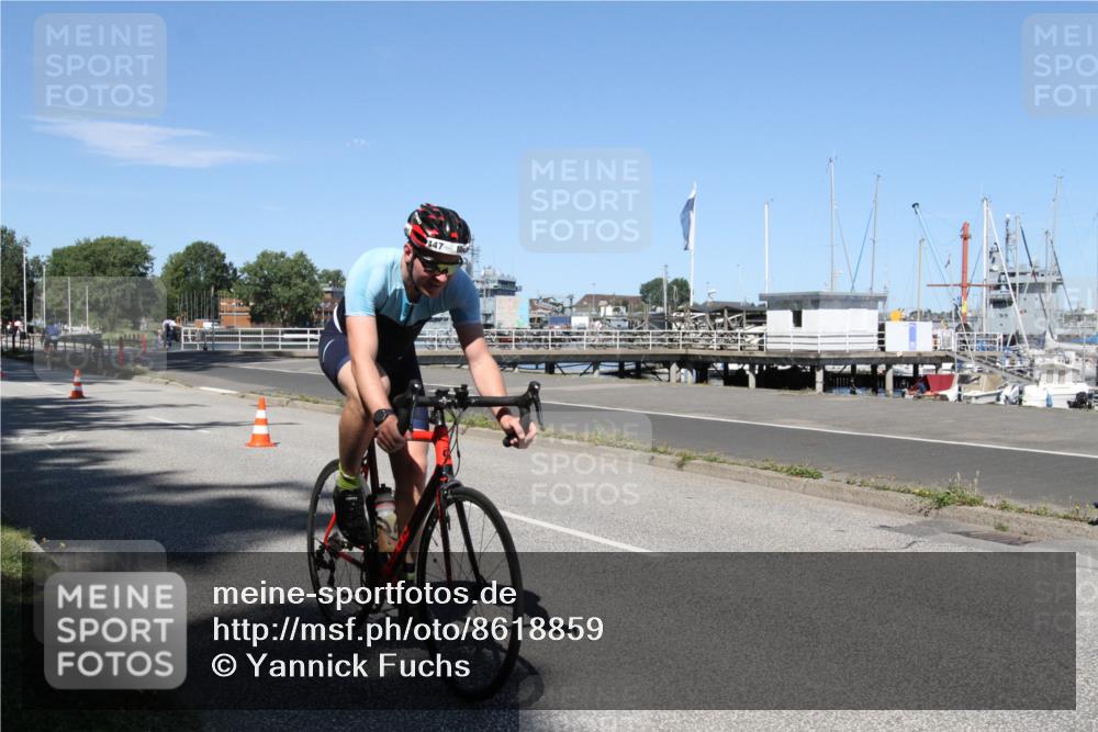 17.08.2025 - KN Förde Triathlon 2025 Yannick Fuchs http://msf.ph/oto/8618859 17.08.2025 13:10:05 Radfahren 428, 447, 454, 477, 502, 511, 525, 539, 540 meine-sportfotos.de