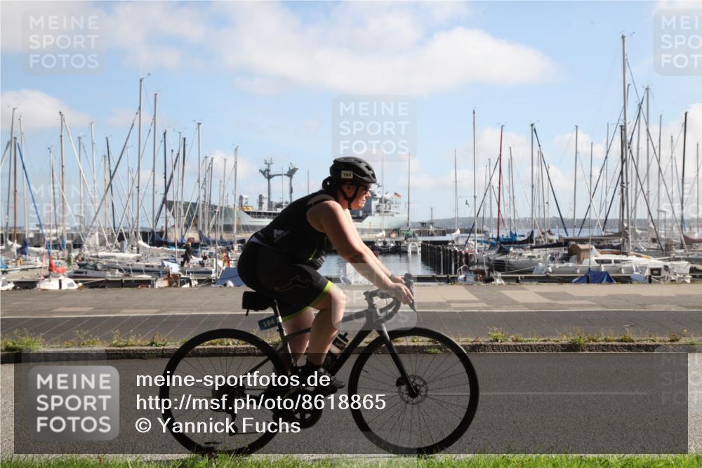 17.08.2025 - KN Förde Triathlon 2025 Yannick Fuchs http://msf.ph/oto/8618865 17.08.2025 10:15:34 Radfahren 194 meine-sportfotos.de