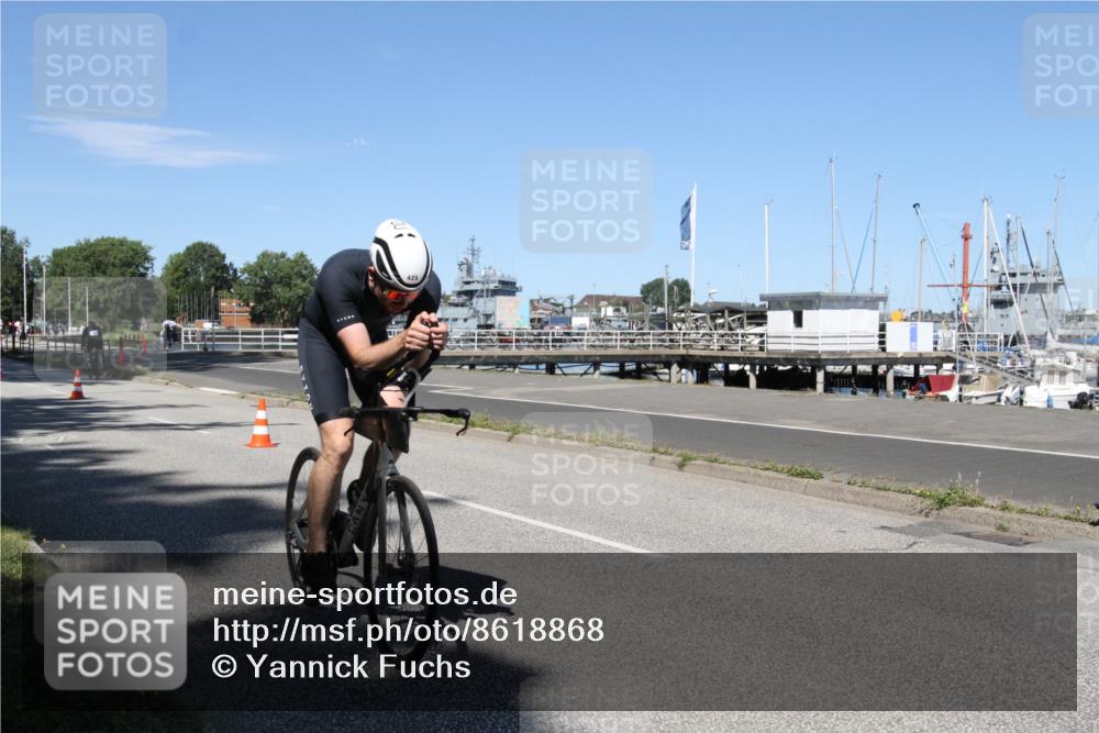 17.08.2025 - KN Förde Triathlon 2025 Yannick Fuchs http://msf.ph/oto/8618868 17.08.2025 13:10:09 Radfahren 425, 428, 447, 454, 511 meine-sportfotos.de
