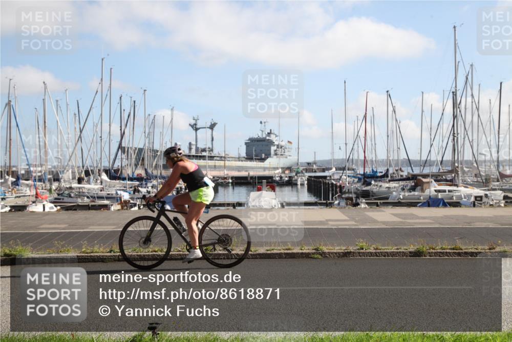 17.08.2025 - KN Förde Triathlon 2025 Yannick Fuchs http://msf.ph/oto/8618871 17.08.2025 10:16:09 Radfahren 207 meine-sportfotos.de
