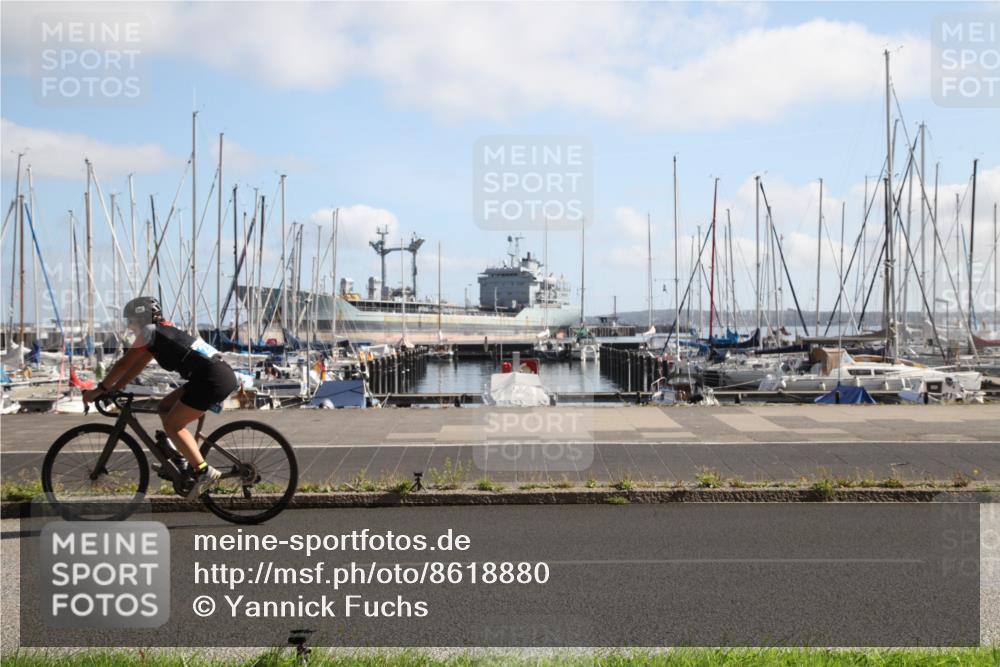 17.08.2025 - KN Förde Triathlon 2025 Yannick Fuchs http://msf.ph/oto/8618880 17.08.2025 10:17:20 Radfahren 231 meine-sportfotos.de