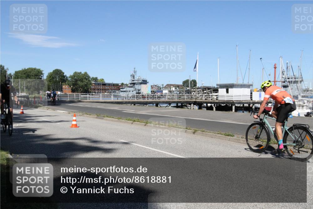 17.08.2025 - KN Förde Triathlon 2025 Yannick Fuchs http://msf.ph/oto/8618881 17.08.2025 13:10:23 Radfahren 404, 424, 445, 450, 486, 522 meine-sportfotos.de