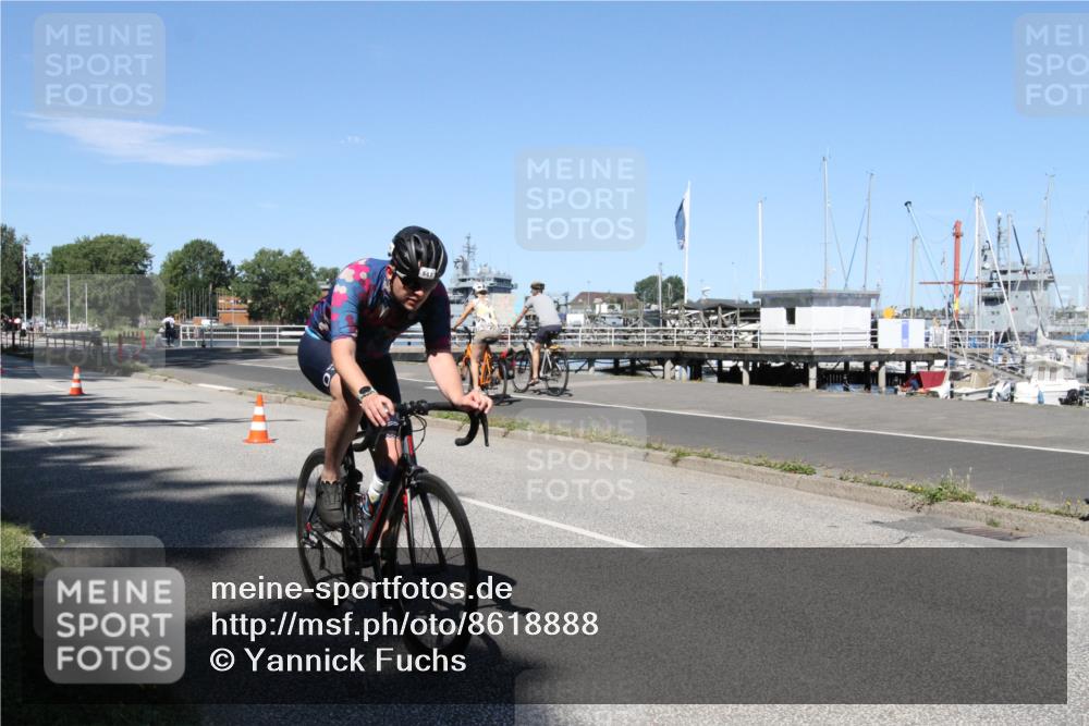 17.08.2025 - KN Förde Triathlon 2025 Yannick Fuchs http://msf.ph/oto/8618888 17.08.2025 13:10:33 Radfahren 424, 442, 528, 541 meine-sportfotos.de