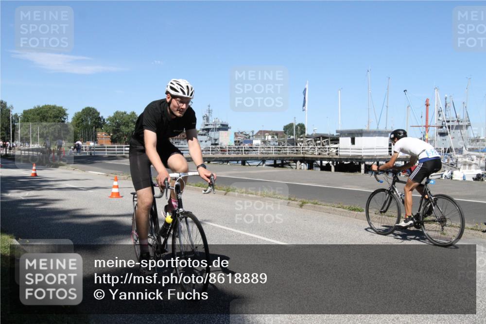 17.08.2025 - KN Förde Triathlon 2025 Yannick Fuchs http://msf.ph/oto/8618889 17.08.2025 13:10:39 Radfahren 440, 442, 508, 528, 541 meine-sportfotos.de