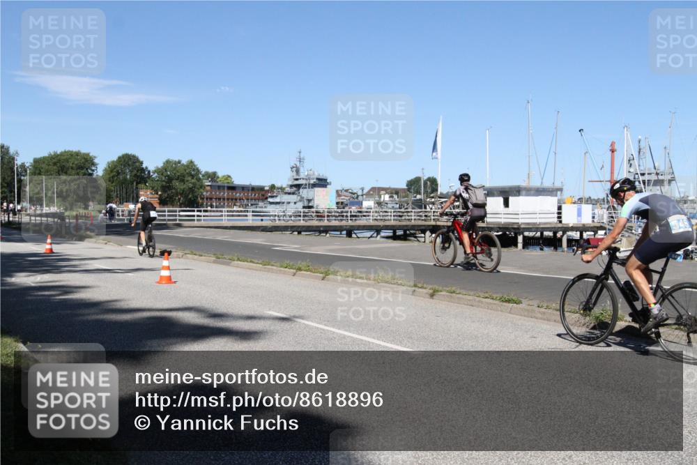 17.08.2025 - KN Förde Triathlon 2025 Yannick Fuchs http://msf.ph/oto/8618896 17.08.2025 13:10:50 Radfahren 418, 434, 438, 440, 546 meine-sportfotos.de