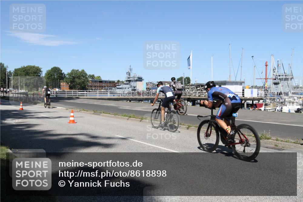 17.08.2025 - KN Förde Triathlon 2025 Yannick Fuchs http://msf.ph/oto/8618898 17.08.2025 13:10:50 Radfahren 418, 434, 438, 440, 546 meine-sportfotos.de