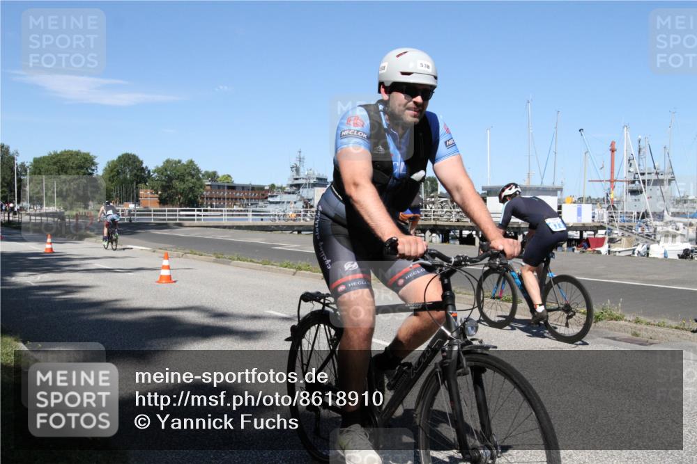 17.08.2025 - KN Förde Triathlon 2025 Yannick Fuchs http://msf.ph/oto/8618910 17.08.2025 13:11:10 Radfahren 456, 473, 512, 538 meine-sportfotos.de