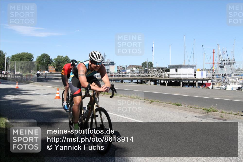 17.08.2025 - KN Förde Triathlon 2025 Yannick Fuchs http://msf.ph/oto/8618914 17.08.2025 13:11:19 Radfahren 395, 446, 457, 472, 492, 519, 527, 538 meine-sportfotos.de