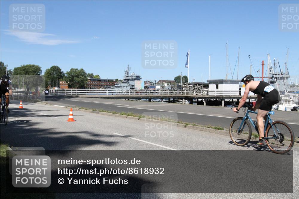 17.08.2025 - KN Förde Triathlon 2025 Yannick Fuchs http://msf.ph/oto/8618932 17.08.2025 13:11:31 Radfahren 401, 402, 411, 416, 446, 460, 467, 502, 510, 517, 520 meine-sportfotos.de