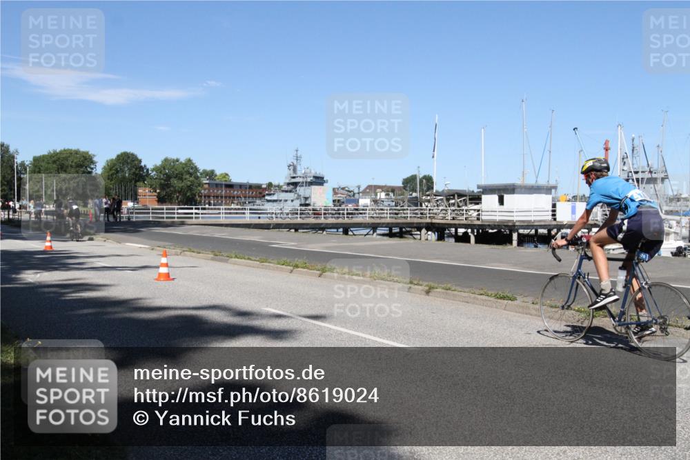 17.08.2025 - KN Förde Triathlon 2025 Yannick Fuchs http://msf.ph/oto/8619024 17.08.2025 13:13:20 Radfahren 430, 478, 549 meine-sportfotos.de