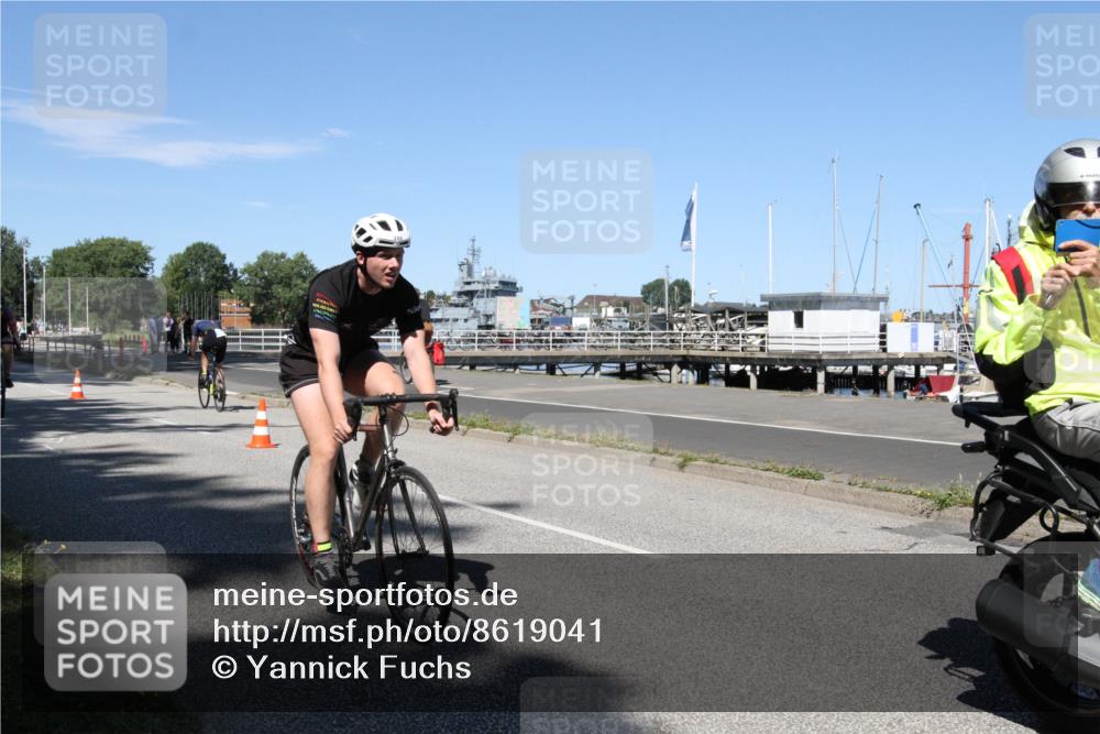 17.08.2025 - KN Förde Triathlon 2025 Yannick Fuchs http://msf.ph/oto/8619041 17.08.2025 13:13:34 Radfahren 409, 464, 484, 492, 514, 524 meine-sportfotos.de
