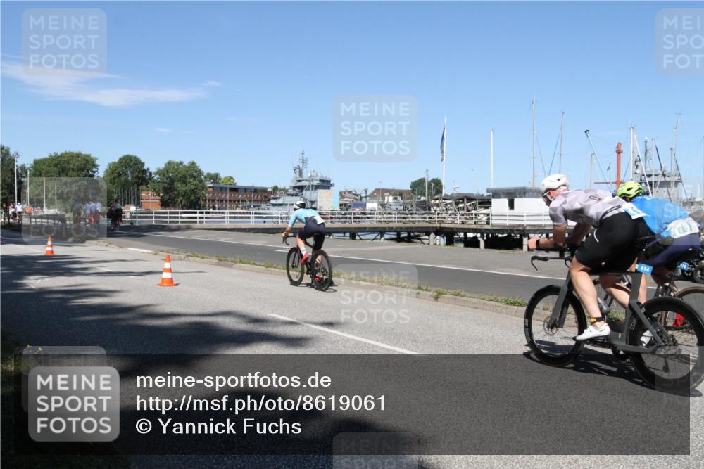 17.08.2025 - KN Förde Triathlon 2025 Yannick Fuchs http://msf.ph/oto/8619061 17.08.2025 13:14:11 Radfahren 414, 422, 476, 481, 547 meine-sportfotos.de