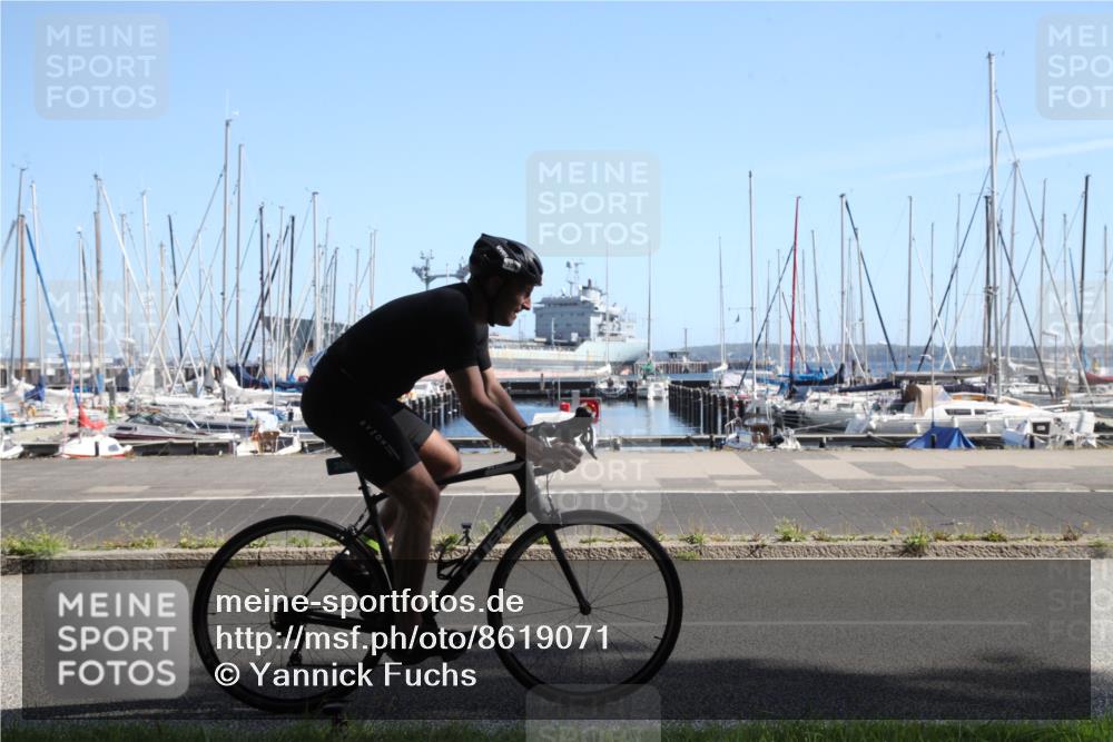 17.08.2025 - KN Förde Triathlon 2025 Yannick Fuchs http://msf.ph/oto/8619071 17.08.2025 11:08:08 Radfahren 297, 299, 309 meine-sportfotos.de
