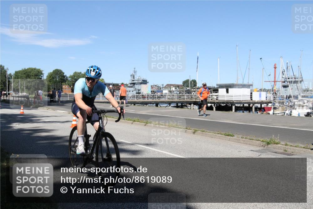 17.08.2025 - KN Förde Triathlon 2025 Yannick Fuchs http://msf.ph/oto/8619089 17.08.2025 13:14:41 Radfahren 396, 435, 448, 469, 470, 533, 535, 536 meine-sportfotos.de