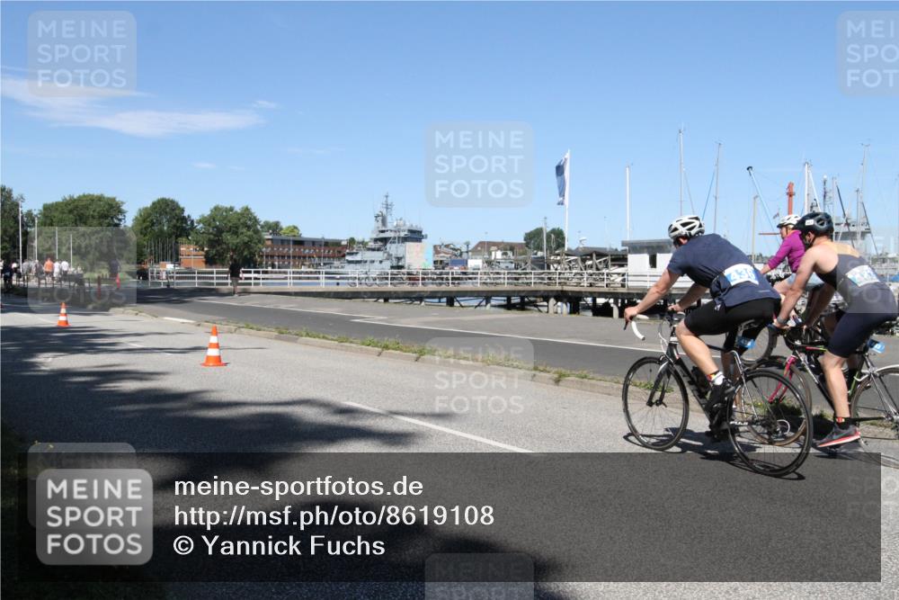 17.08.2025 - KN Förde Triathlon 2025 Yannick Fuchs http://msf.ph/oto/8619108 17.08.2025 13:15:16 Radfahren 432, 436, 483, 498 meine-sportfotos.de