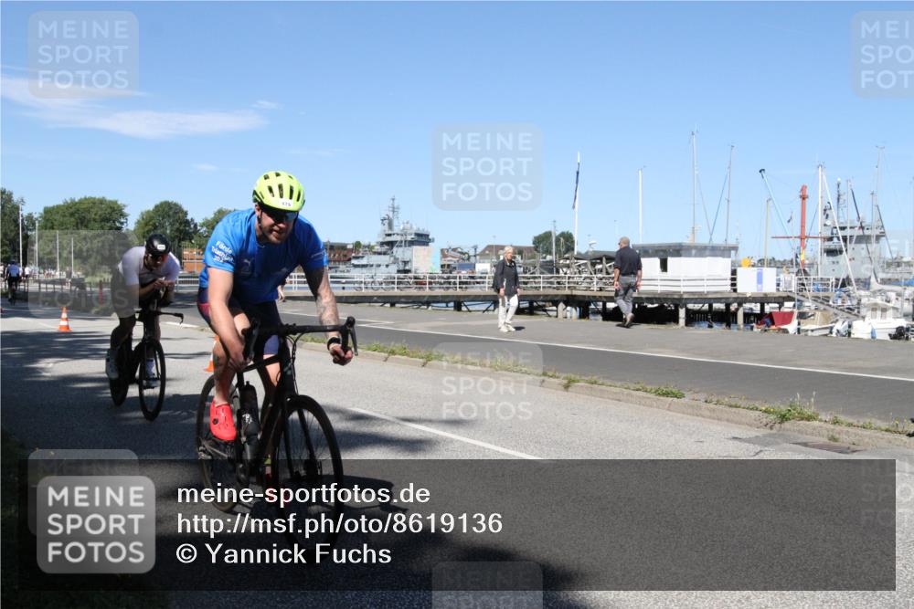 17.08.2025 - KN Förde Triathlon 2025 Yannick Fuchs http://msf.ph/oto/8619136 17.08.2025 13:15:50 Radfahren 415, 443, 476, 500, 547 meine-sportfotos.de