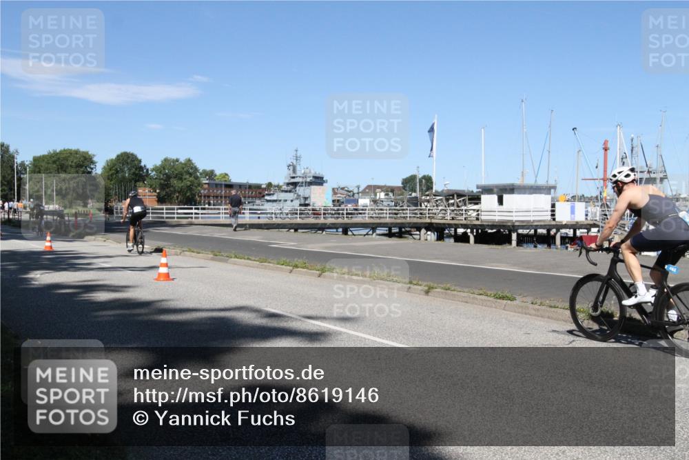 17.08.2025 - KN Förde Triathlon 2025 Yannick Fuchs http://msf.ph/oto/8619146 17.08.2025 13:16:02 Radfahren 413, 417, 462, 491 meine-sportfotos.de