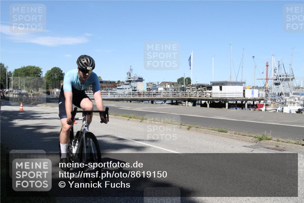 17.08.2025 - KN Förde Triathlon 2025 Yannick Fuchs http://msf.ph/oto/8619150 17.08.2025 13:16:09 Radfahren 413, 421, 453, 466, 518 meine-sportfotos.de