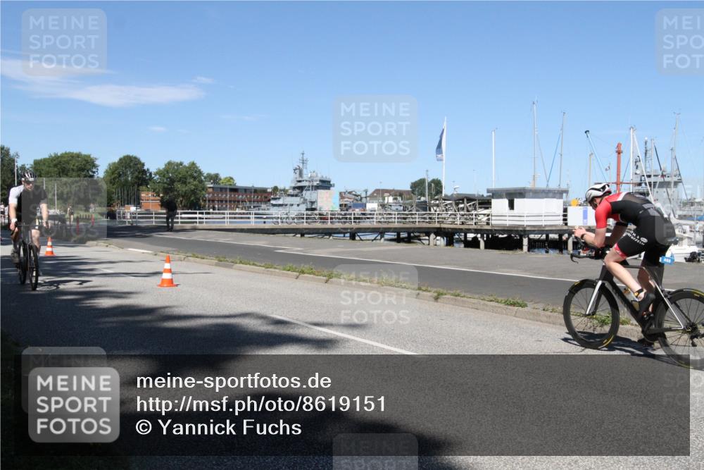 17.08.2025 - KN Förde Triathlon 2025 Yannick Fuchs http://msf.ph/oto/8619151 17.08.2025 13:16:09 Radfahren 413, 421, 453, 466, 518 meine-sportfotos.de