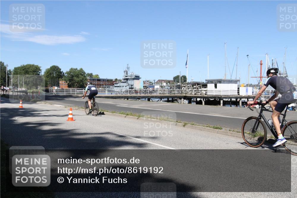 17.08.2025 - KN Förde Triathlon 2025 Yannick Fuchs http://msf.ph/oto/8619192 17.08.2025 13:16:48 Radfahren 407, 490, 498, 505, 506, 515 meine-sportfotos.de