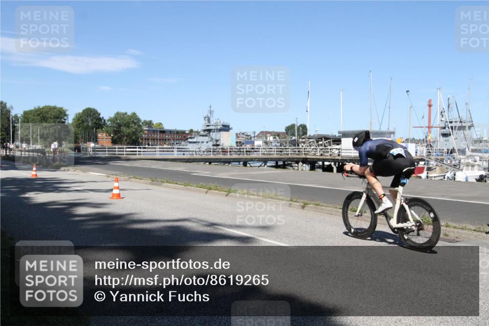 17.08.2025 - KN Förde Triathlon 2025 Yannick Fuchs http://msf.ph/oto/8619265 17.08.2025 13:18:13 Radfahren 454, 504, 507 meine-sportfotos.de