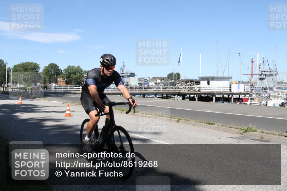 17.08.2025 - KN Förde Triathlon 2025 Yannick Fuchs http://msf.ph/oto/8619268 17.08.2025 13:18:21 Radfahren 505 meine-sportfotos.de