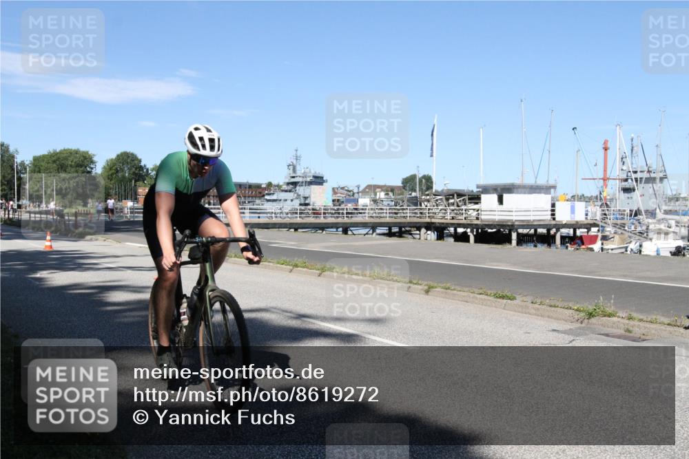 17.08.2025 - KN Förde Triathlon 2025 Yannick Fuchs http://msf.ph/oto/8619272 17.08.2025 13:18:26 Radfahren 407, 424, 480, 490, 505, 506 meine-sportfotos.de